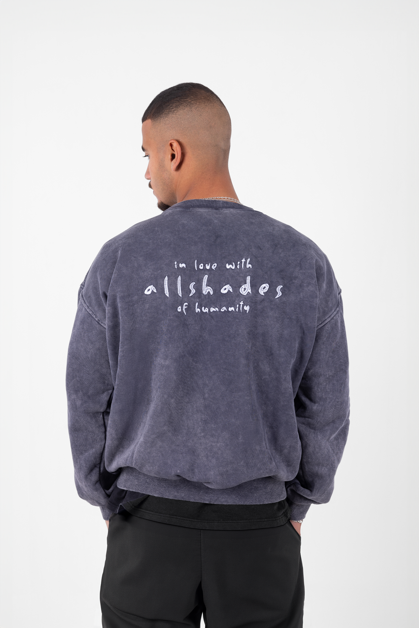 In Love with allshades of Humanity Crewneck