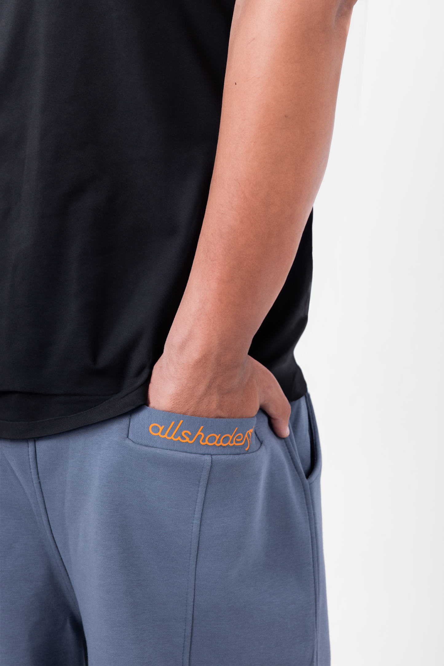 Independence Gray Elastic Cuffed Sweatpants